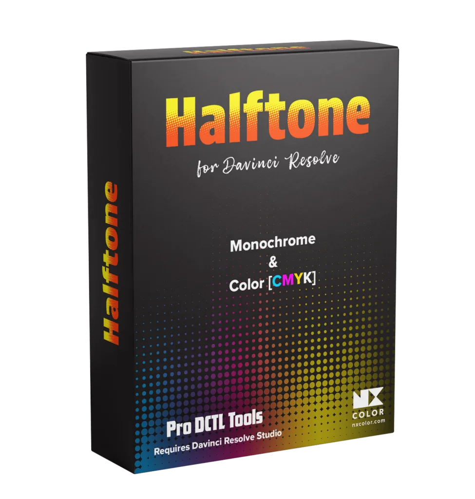 Halftone for DaVinci Resolve – Nx Color