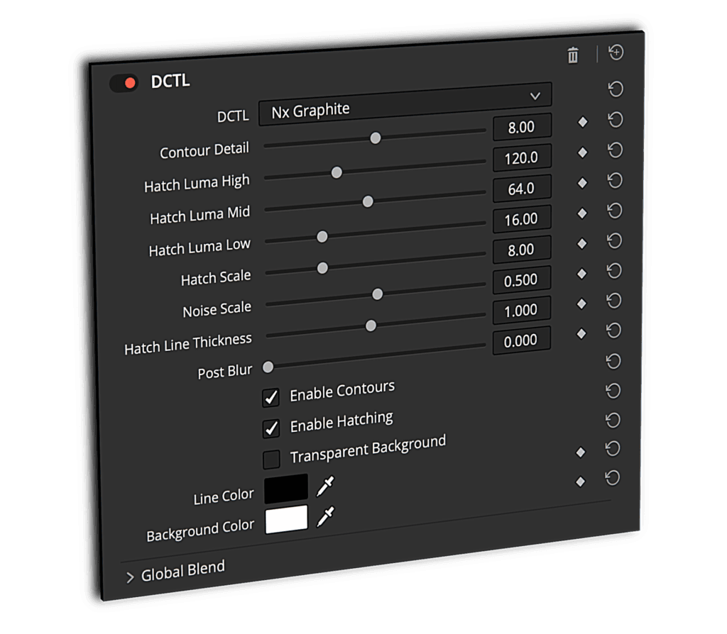 Nx Graphite DCTL