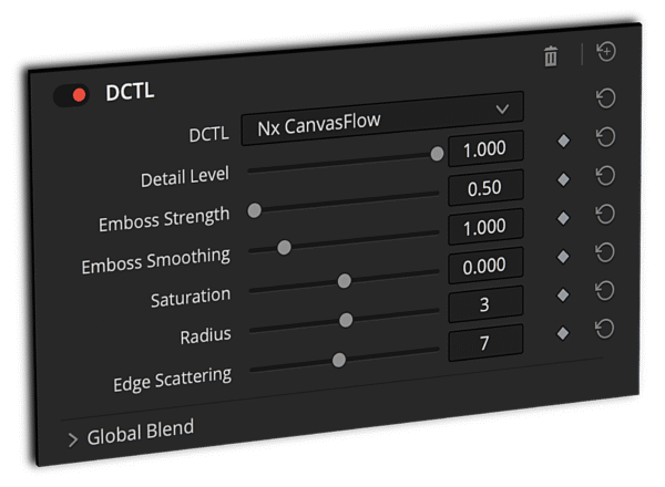 CanvasFlow DCTL