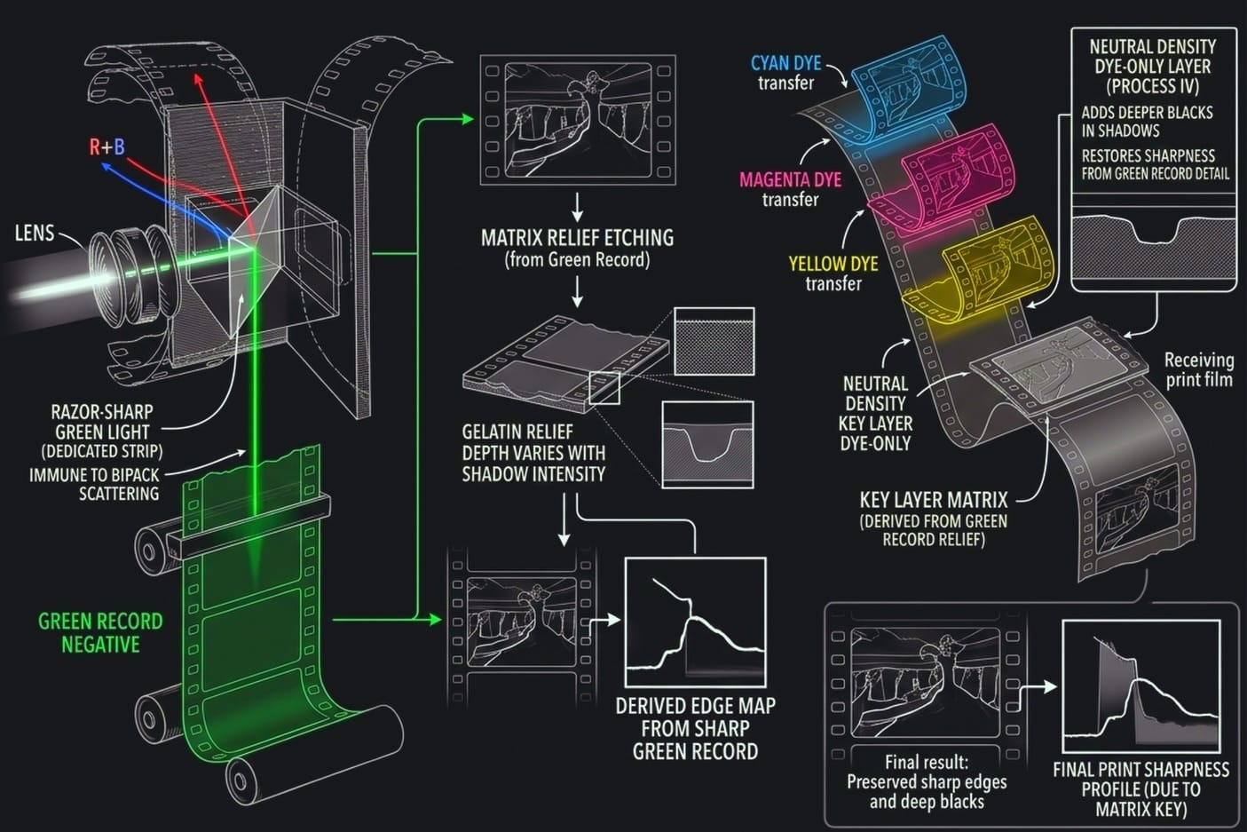 Technicolor matrix key